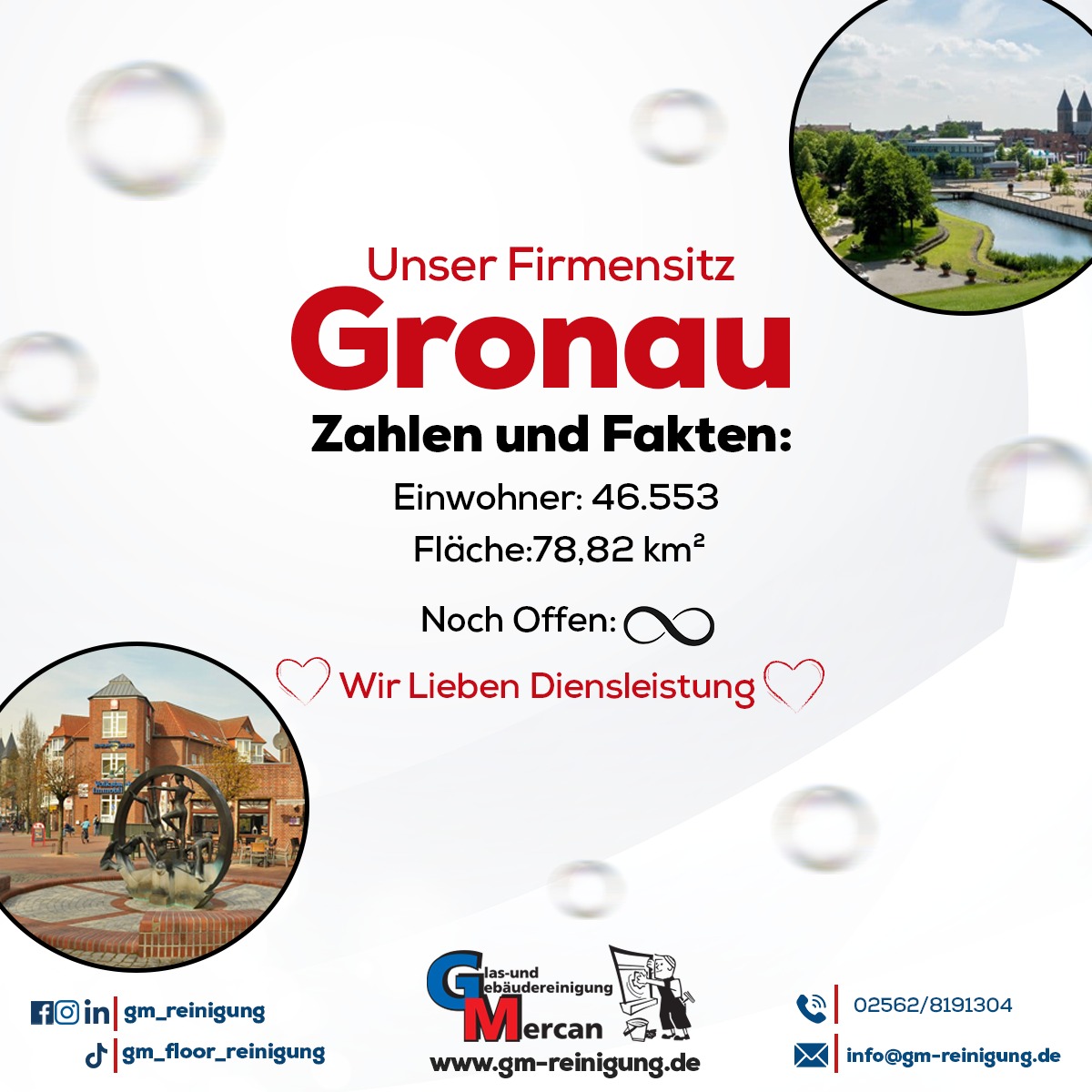 Gronau – was macht die Stadt unseres Firmensitzes aus?